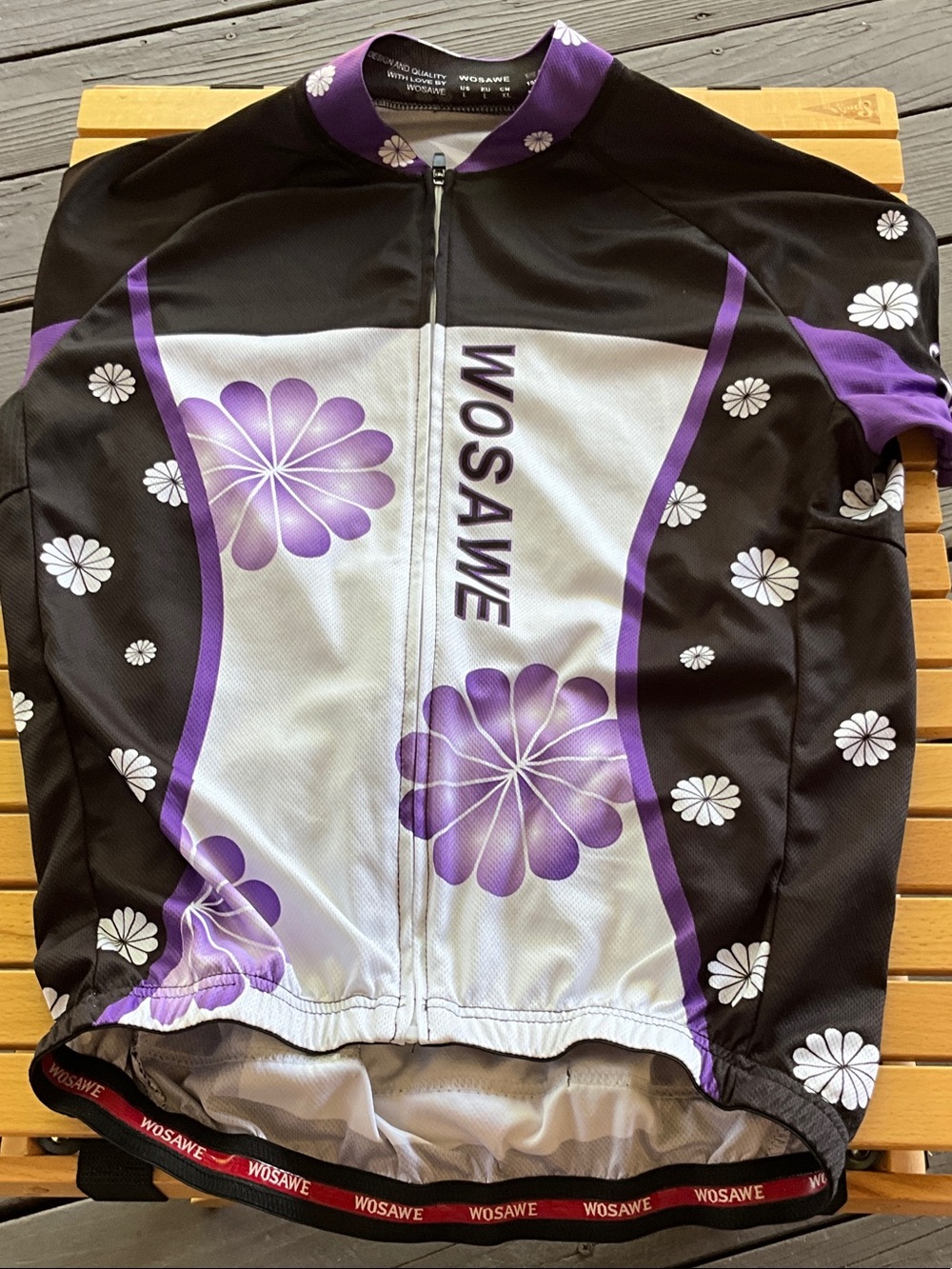 Wosawe Cycling Jersey size L